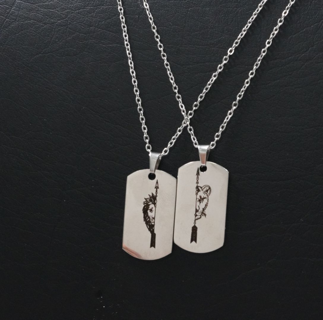 Miniatura 2 de JUEGUITO PAREJA LEON PLACA GRANDE P-P